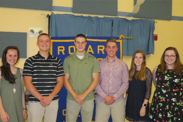 Rotary Scholarships Awarded to Six GMUHS Seniors