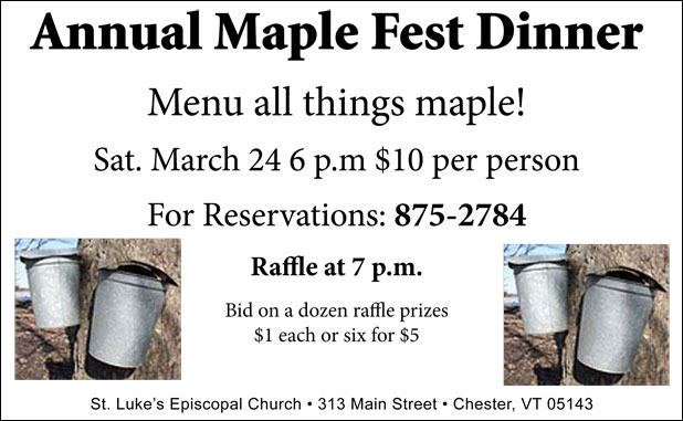 Annual Maple Fest Dinner