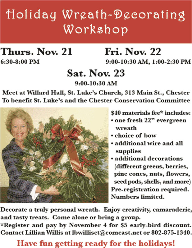 Wreath Decorating Workshop