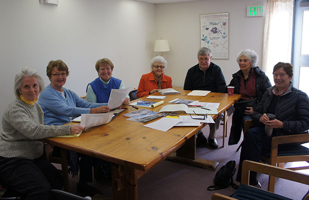 Members of the Chester Beautification Committee