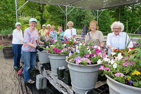 Chester Flower Pots Are Readied For Spring