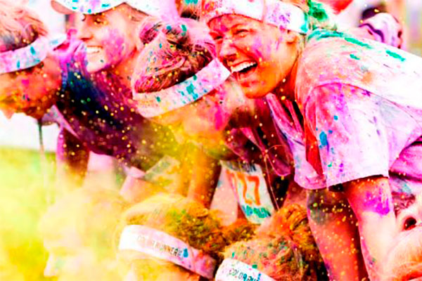 Wrestling Gets Colorful With 5K "Color Gauntlet" Fun Run