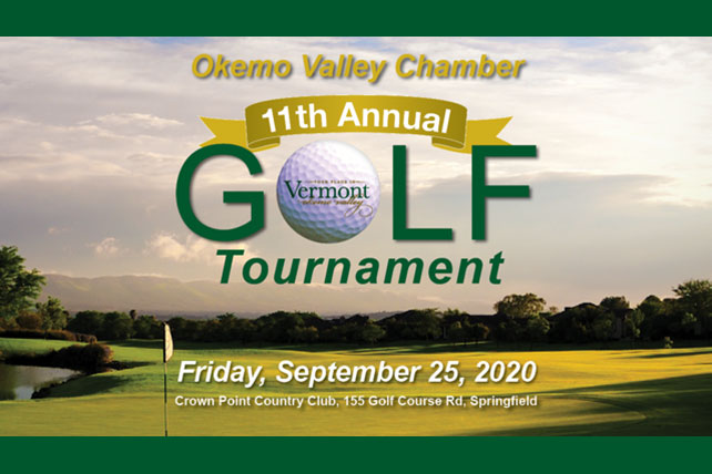 11th Annual Okemo Valley Chamber Golf Tournament at Crown Point Country Club on September 25