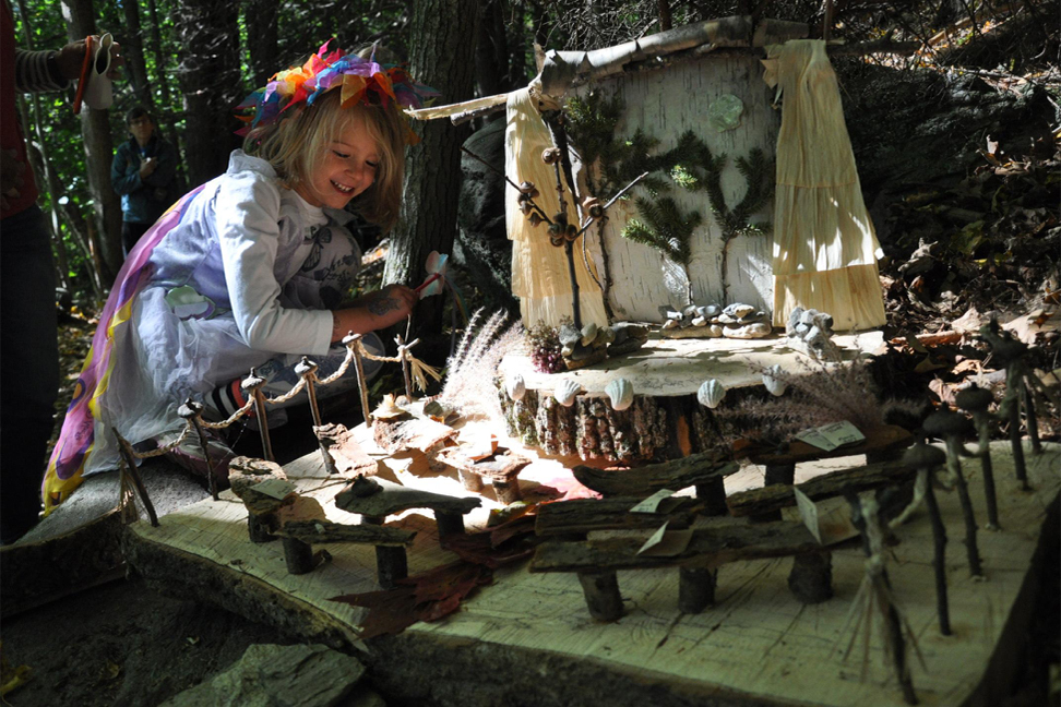 Walk the Fairy House Trail at the Annual Fairy House Festival