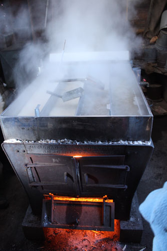 Photos of maple syrup and sugaring season taken in Brookfield and Chester, Vermont.