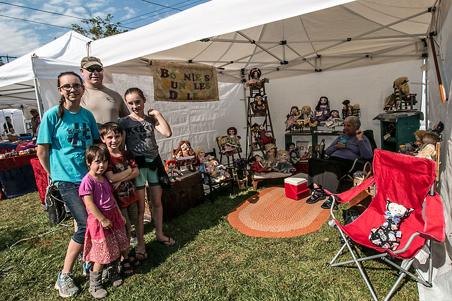 Chester's fabulous Fall Festival on the village green.