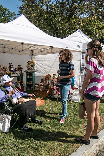 Chester's fabulous Fall Festival on the village green.