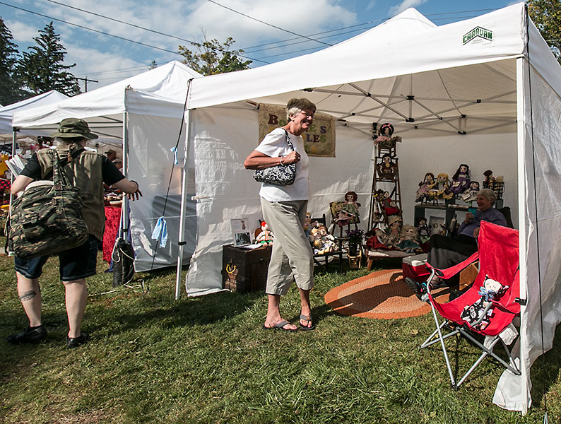 Chester's fabulous Fall Festival on the village green.