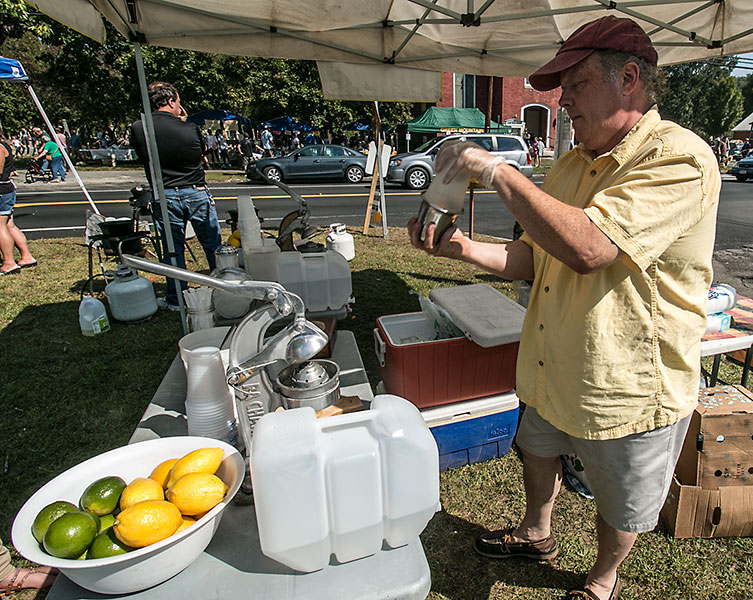 Chester's fabulous Fall Festival on the village green.
