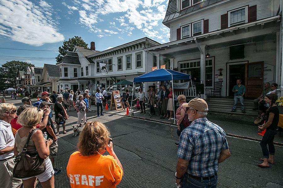 Chester's fabulous Fall Festival on the village green.